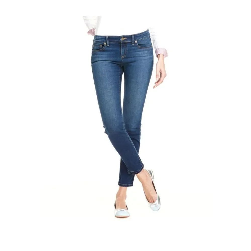VINEYARD VINES DARK WASH SKINNY JEANS WOMENS SZ 4